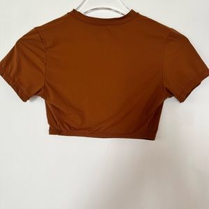 Skims super cropped top intimates.